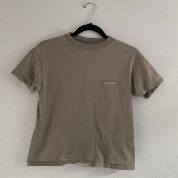 Essentials Fear Of God Short Logo Short Sleeve Top - Picture 3 of 9
